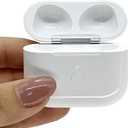Replacement for Airpods 3 Generation Wireless Charging Case, Compatible only with Airpods 3 Charger case,with Bluetooth Pairing Sync Button,Hard Shell,White
