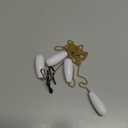 Boao 4 Pieces Ceiling Fan Pull Chains Wooden Pendant Pull Chains Extension 13.8 Inch for Ceiling Light Lamp Fan