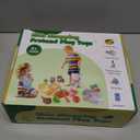 Pretend Play Food Sets for Toddlers, Kids Grocery Store Playset with Shopping Bags,Calculator, Cutting Play Food, Play Money, Sling Bag,Play Kitchen Accessories for Age 3+ Role-Play Games Gift