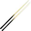 Pool Cues 1-Piece 36" Shorty Cues Children's Cues Kids Billiard House Cue Stick Hardwood 13mm Glue-on Tips, Set of 2
