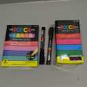 Uni-Posca Paint Marker Pen - Fine Point - Set of 15 (PC-3M15C) (red,blue,yellow)