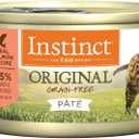 Instinct Original Pate Wet Cat Food, Grain Free Recipe - Real Salmon, 3 Ounce (Pack of 24)