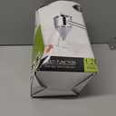 Stainless Steel Pancake Batter Dispenser with Squeeze Handle and Multi-Nozzle, for Pancakes, Cupcakes, and Baked Goods. 40 oz