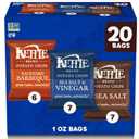 Kettle Brand Potato Chips Variety Pack, 1 Oz, 20 Ct, Best By 07/18/2026