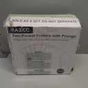 Two Pocket Folders, RAZCC 50 Pack Two Pocket Folders with Prongs, 3 Prong Folders Fit Letter Size Paper, Pocket File Folders for School Office Home Business, Purple