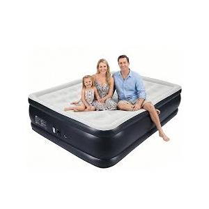 Queen Air Mattress with Built-in Pump, 20" Raised Inflatable Mattress