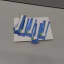 OralB CrossAction Electric Toothbrush Replacement Brush Heads, Black, 4 Count + 1 Sensitive White