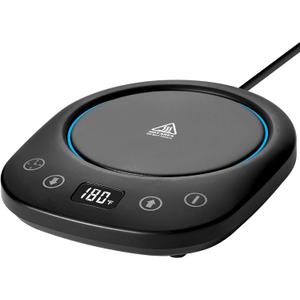 Coffee Mug Warmer, 7 Temp Settings 1-12H Timer & Fast Heating, Auto Shut Off Coffee Mug, Beverage, Milk, Tea Warmer (Black)