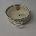 Enamel Stock Pot with Lid, Floral Retro Cooking Pot for Stove Non Stick Soup Pot, Induction Pasta Pot, All Stove Compatible (STYLE1)