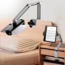 Tablet Stand Holder for Desk Mount, Ultra-Sturdy Phone & iPad Holder with 360 Rotation, Aluminum Tablet Arm Mount, Adjustable Kindle Stand Fits 4-13" Devices (iPad Pro/Air/Mini) #931001