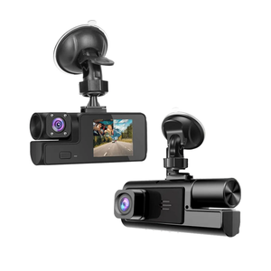 1080P Dual Dash Camera for Car Front and Inside Dashcam Car Security Video Recorder,170°Wide Angle Vehicle Cam,WDR,G-Sensor,2’’ IPS Screen,Loop Recording,Night Vision (Dual Dash Cam Without Card)