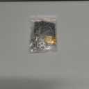 Litoexpe 1/8 Inch (3mm) ID Grommets Eyelets, 800 Pieces Metal Grommet Kit Hole Self Backing Eyelet for Repairing Canvas, Clothes, Leather (4 Colors) (Multicolor)