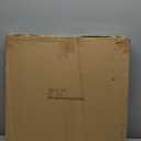 Vintage Barn Door Wall Clock - Distressed White Wash Finish, Large Rustic Farmhouse Wood Clock for Home, Wall and Farmhouse Dcor, 24x23.6 Inches