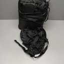 Boat Cover Waterproof Trailerable Boat Cover, Heavy Duty UV Resistant Marine Grade Polyester Canvas Tri-Hull, Fishing Runabout Boat with Tightening Strap (20'-22', Beam Width up to 102")