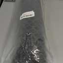 TOOVEM Kitchen Sink Mats, 2PCS Non-Slip Heat Resistant Silicone Sink Protector Mat, Folding Farmhouse Rear Drain Sink Mats (Type2: Side Drain, Black)