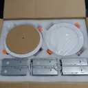 CLOUDY BAY [12 Pack] 6inch Smart WiFi LED Recessed Lighting,RGBCW Color Changing, Compatible with Alexa and Google Home Assistant, No Hub Required,15W 950LM, 2700K-6500K,CRI90+ Wet Location