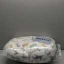 BATTOP Nursing Pillow for Breastfeeding,Bottle Feeding, Plus Size Breastfeeding Pillows with Adjustable Waist Strap Removable Cover, Extra Pillow on Top for More Support for Mom (Colourful Animals)