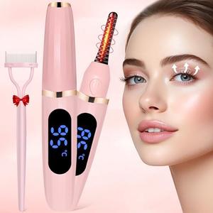 Heated Eye Lash Curler with Comb Electric Eyelash Curler Heated Eye Lash Curler with Comb Electric Eyelash Curler