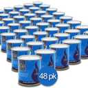 1 Day Yahrzeit Candle - 48 Pack - 24 Hour Kosher Yahrtzeit Memorial and Yom Kippur Candle in Tin Cup Holder