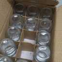 LANDNEOO 15 Pack 2 oz Glass Shot Mini Bottles w/Black Lids & 15 Labels - Small Clear Jar for Ginger, Wellness Shot, Juice, Sample, Whiskey - Travel Essentials - Wide Mouth, Leakproof, Dishwasher Safe