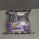 CHARMKING Compression Socks for Women & Men Circulation (8 Pairs) 15-20 mmHg is Best Support for Athletic Running,Cycling (Small-Medium, 32 Black/Yellow/Cyan/Rose/Blue)