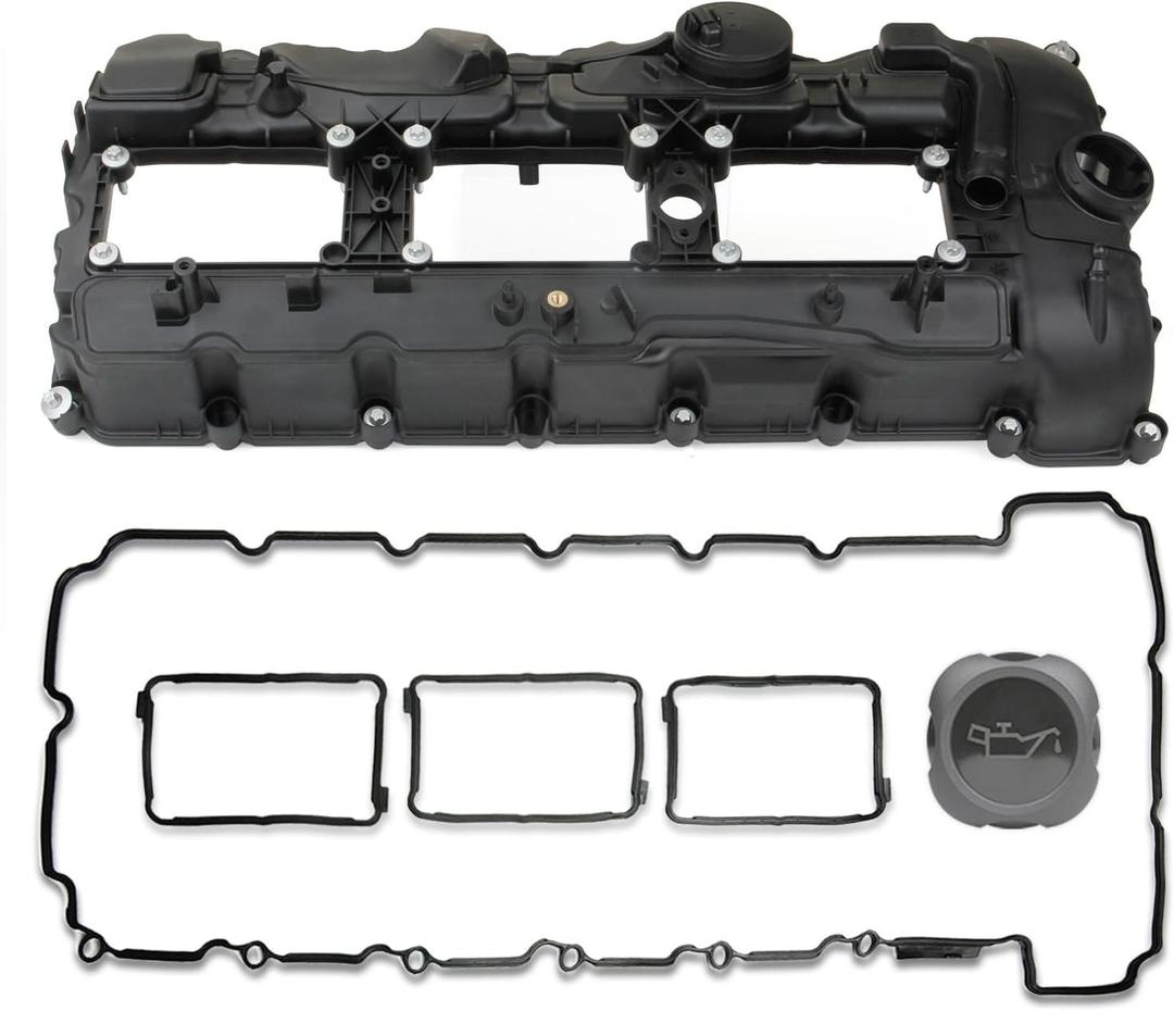 Valve Cover with Gaskets Compatible with 2019-2021 BMW M2 2015-2018 BMW M3 2015-2020 BMW M4 OE 11127846359 11-12-7-846-359