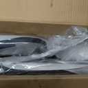 Front Bumper Lip Splitter Spoiler Fit for Mercedes E-Class E300/ E350/ E400/ E450/ E43/ E53/ W213 2017-2020 (Sport Sedan Models Only), Gloss Black 3pcs Air Chin Body Kit Exterior Accessories