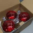 6 Pack 250W Heat Lamp Bulbs for Chicks, R40 Brooder Heat Lamp for Chickens, Infrared Reflector Heating Bulbs, Incandescent Heat for Pet, Bathroom, Food