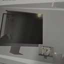 Magnetic Monitor Privacy Screen for 27 Inch Flat Computer 16:9 Aspect Ratio, 27in Removable Anti Glare Filter, Blue Light Blocking Privacy Shield Eye Comfort, Hanging Anti Spy Desktop PC Protector