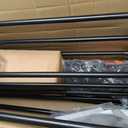 MeeFar Roof Rack Carrier Carrier Basket 51"*36"*5"+Waterproof Bag 15 Cubic Feet(44"*34"*17"),and Cargo Net with Attachment Hooks,Ratchet Straps.200 Lbs Capacity,Universal Rooftop Large Size Roof Rack