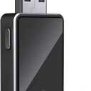 Mini Wireless CarPlay Adapter, Convert Wired to Wireless CarPlay & Android Auto, Plug & Play, One-Click Multi-Device Switching, Compatible with Cars 2018+ & iOS 10+ Android 11+