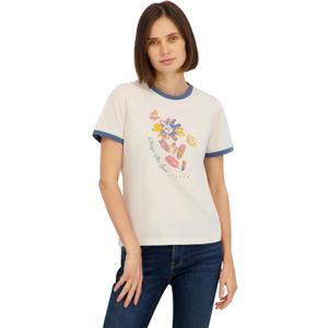 Spyder Women's Floral Chase The Sun Graphic Short Sleeve Tee T-Shirt (M)