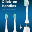 Toptheway Toothbrush Replacement Heads for Philips Sonicare 4100 5100 C2 G2 C1 W - Medium Soft, 4 Pack
