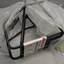 Rear Bike Rack - Bike Cargo Rack for Disc Brake/Non-Disc Brake Mount - Large Capacity Bicycle Pannier Rack, Height Adjustable for 26"-29" Frames (Width)