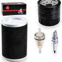 Air Filter & Guide Cage Cap Oil Filter Kit For Yamaha Grizzly 350 400 450 Bruin 350 Kodiak 400 450 Wolverine 350 450 5UH-E4458-00-00