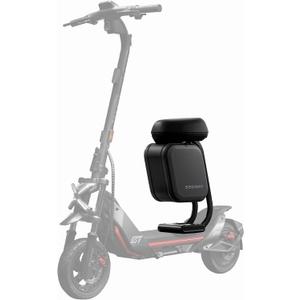 stio Multi-Functional Scooter Seat with 10L Large Storage Space Bag Compatible with Segway Ninebot ZT3 Pro Kickscooter, Thickened Soft Seat Cushion ZT3 Seat & Bag Attachment Original Parts