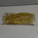 Jutom 30 Pcs Glitter Christmas Tree Pick 13.7 x 2.7 Inch Curly Tall Tree Filler Branches Sprigs and Twigs Decorations for Christmas Vase Xmas Gift Wedding Decoration (Gold)