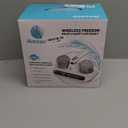 Amzany Mattress Vacuum Cleaner - 5-in-1 Cordless Bed Vacuum Cleaner, Powered by UV-C Light & Ultrasonic Technology, 16Kpa Strong Suction, Low Noise, Suitable for Dust, Pet Hair, Etc.