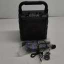 Amazon.com: Karaoke Machine, Portable Bluetooth Speaker with 2 Wireless Microphones for Adults & Kids with Lights, Karaoke Microphone with PA System Supports USB/TF/FM/AUX for Home Party Home System Packages : Musical Instruments