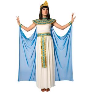 Morph Cleopatra Costume Women Egyptian Halloween Outfit Adult Egyptian Costume for Parties and Dress Up Events (Small)