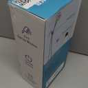 Handheld Shower Head with On Off Switch 8-Mode High Pressure Showerhead with 79 Inches Extra-long Stainless Steel Hose and Bracket PLUS Extra Low-Reach Adhesive Wall Mount for Kids,Silver