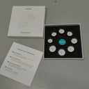 opove O Ring Sizing Kit - Size First Before You Buy, Choose from 8 Sizes - Sizes 6 to 13, Find The Perfect Smart Ring, Stylish Design, Only Compatible with O Ring Smart Ring (Black)