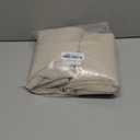 H.VERSAILTEX Linen Curtains Natural Linen Semi-Sheer Curtains 2 Panels Nickel Grommet Privacy Added Premium Soft Rich Material Drapes for Bedroom/Livingroom - 52x108 - Inch - Linen