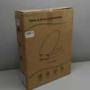 Raised Elongated Toilet Seat 18.5'' for Seniors  Soft Close, Quick Release & Connect, Sturdy PP Material, Wont Loosen, Ideal for Elderly & Limited Mobility, White