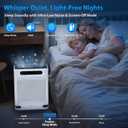 FreAire Air Purifiers for Home Large Room Up to 2600 Ft, HEPA Air Purifier with Washable Filter & Air Quality Display, Powerful Turbo Mode Air Cleaner for Pet Hair Odors Smoke Dust, HAP605
