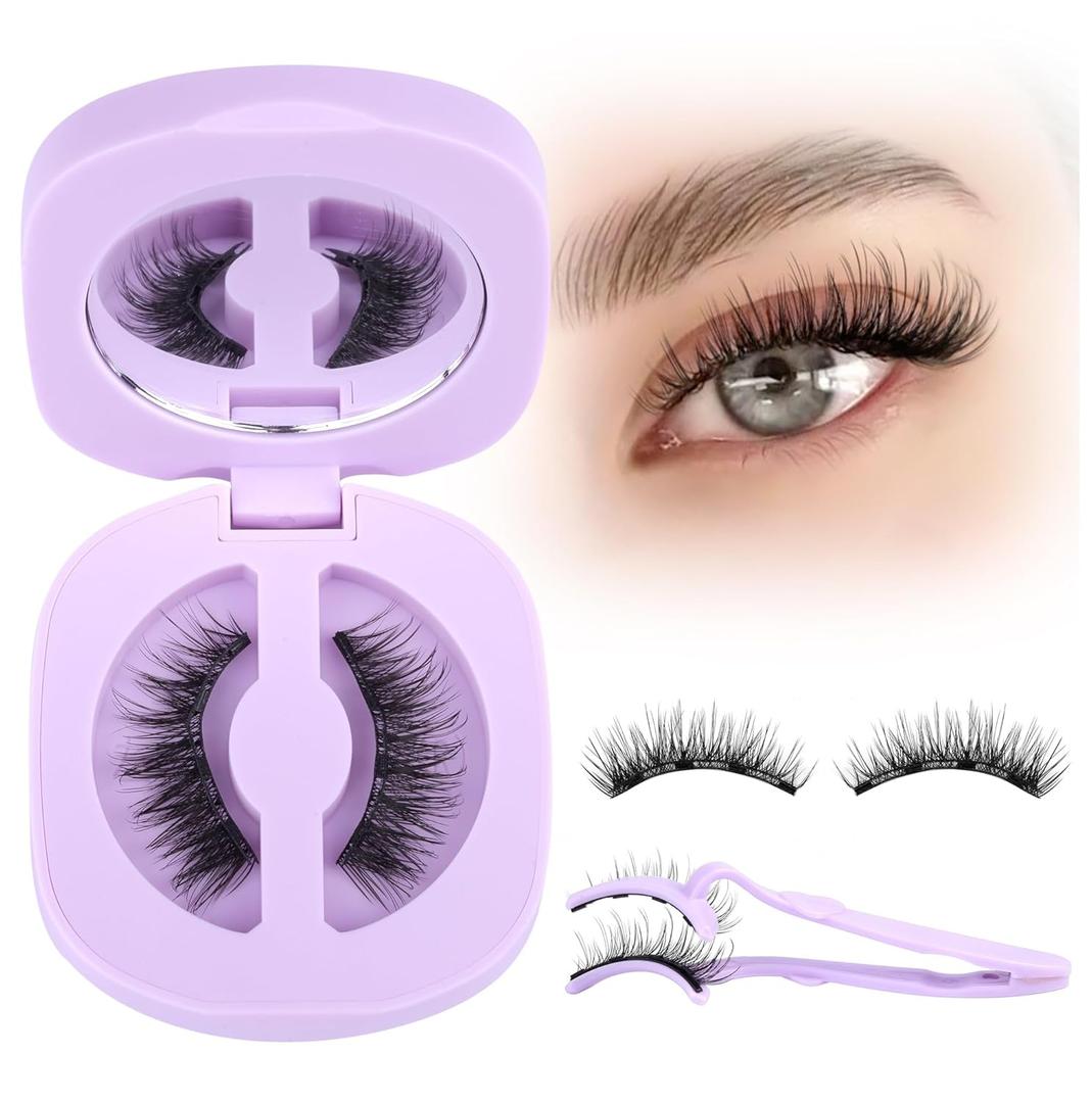 Magnetic Eyelashes with Applicator No Glue Needed Magnetics Eyelashes Natural Look Magnetic Lashes with Applicator