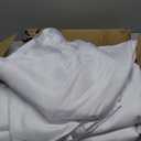 Fitable 6 Pack White Round Tablecloths - 120 Inches in Diameter - Stain Resistant and Washable Table Clothes, Polyester Fabric Table Covers for Wedding, Party, Banquet, Formal Events