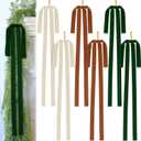 2 x Large Velvet Christmas Bow 23.6x15.7 Inch Vintage Christmas Tree Topper Bows Christmas Staircase Wreath Bows for Xmas Fireplace Decoration (6, Classic Color)