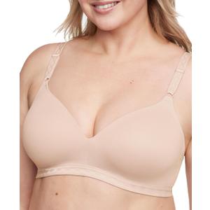 Warner's Womens Cloud 9 Super Soft Wireless Lightly Lined Comfort Bra 1269 (32C)
