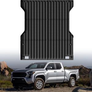 Truck Bed Mat Bed Liner Fit for Toyota Tacoma 2024-2026 (5FT,60.3") (Not Fit Drop-in Liners), Vehicle Truck Bed Liner Custom Fit All Weather Protection TPE Pickup Car Bed Mat
